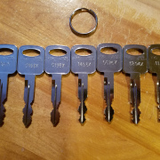 Ford Fleet Key Set (1284x, 1111x, 1294x, 1435x, 0151x, 0576x, 0135x)
